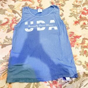 University Dance Alliance Faded Black Tank Top